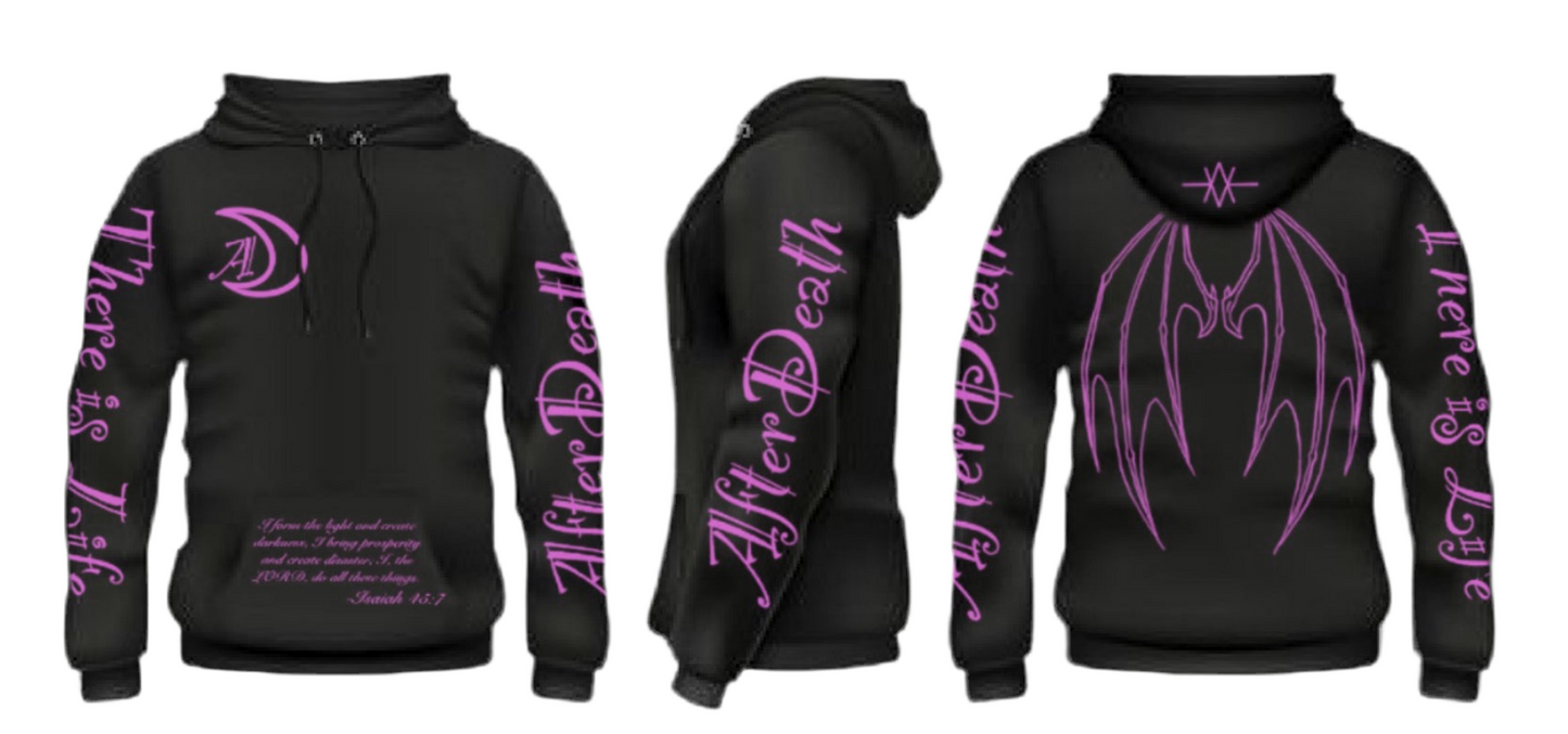 AfterDeath Hoodies (Pink Edition)