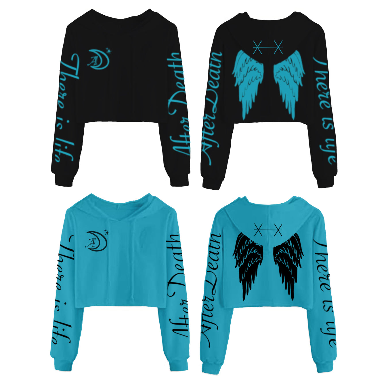 AfterDeath Cropped Hoodies (Enkoni Edition)