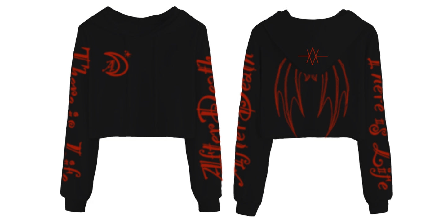 AfterDeath Cropped Hoodies (Dark Edition)