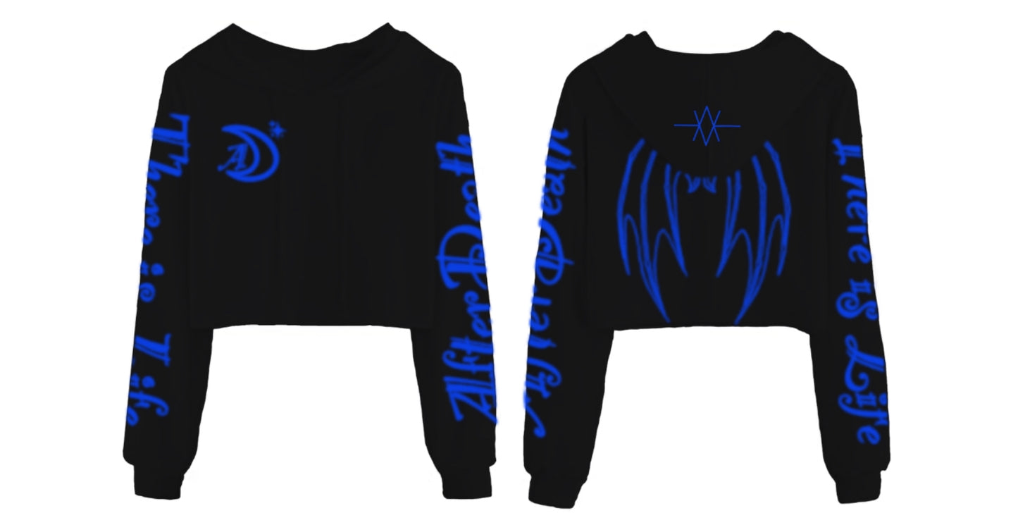 AfterDeath Cropped Hoodies (Dark Edition)