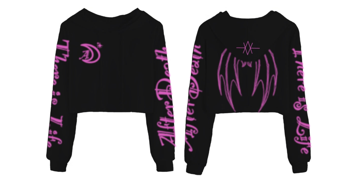 AfterDeath Cropped Hoodies (Dark Edition)